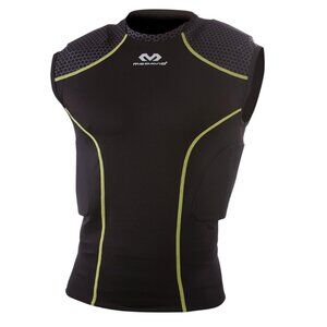 McDavid Padded Football Rival Intg 5 Pad Compression Shirt Youth Medium New